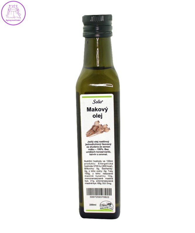 Olej makový 250ml Solio 2178
