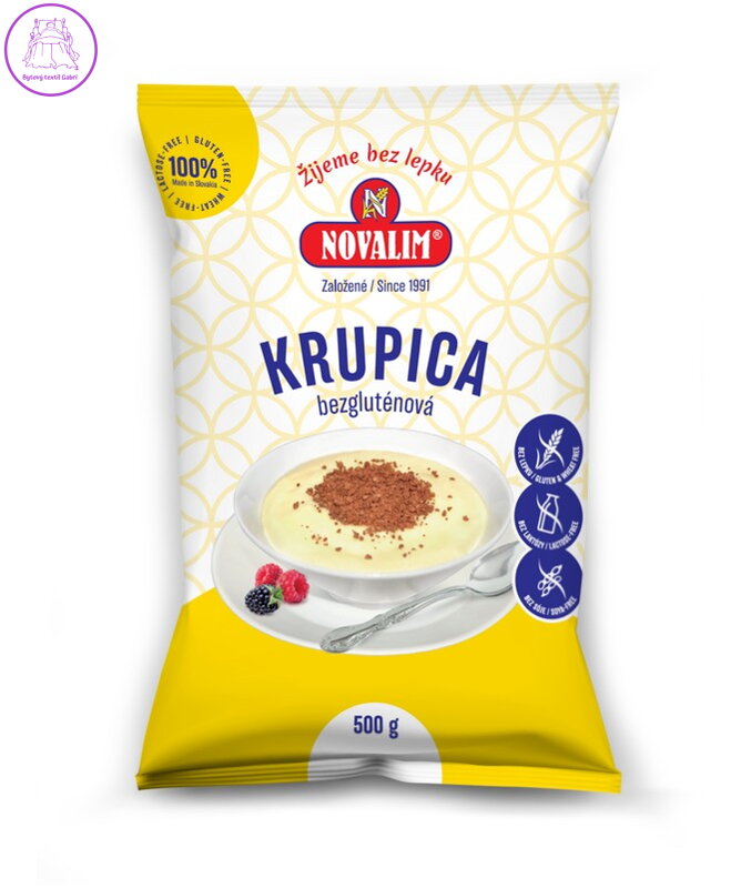 Krupice bezlepková 500g Novalim 1281