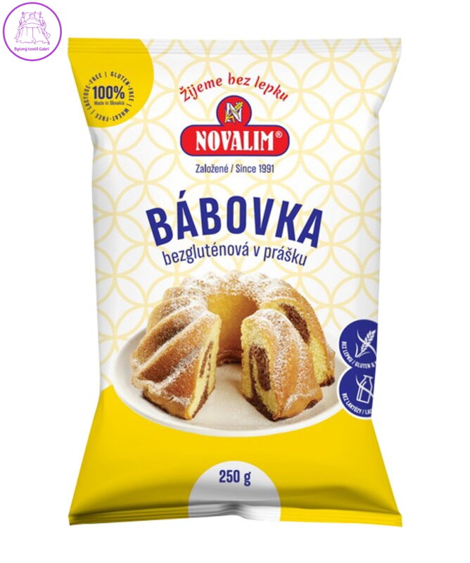 Bábovka v prášku 250g Novalim 1277