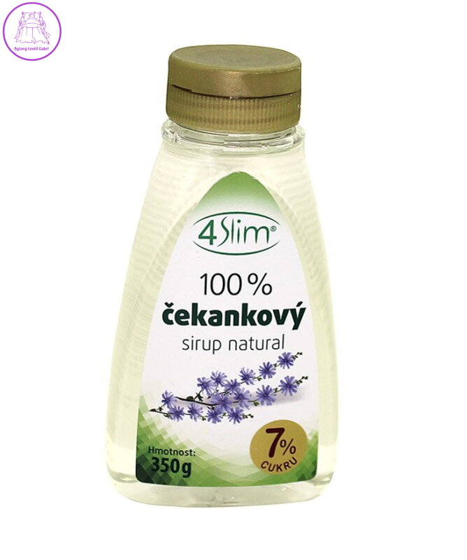 Sirup čekankový natural 100% (čirý) 350g Kaumy 413