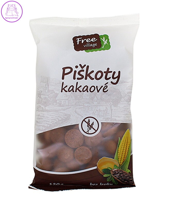 Piškoty kakaové bez lepku 120g Perník 1293