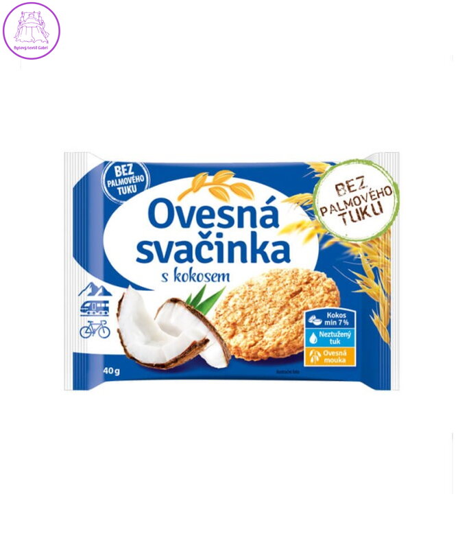 Ovesná svačinka KOKOS 40g Fammilky 6