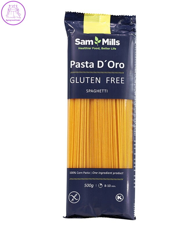 Těstoviny kukuřičné špagety 500g Sam Mills 2760