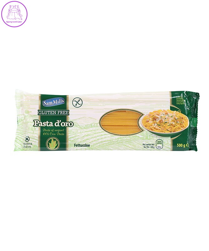 Těstoviny kukuřičné fettucine 500g Sam Mills 2764 Těstoviny kukuřičné fettucine 500g Sam Mills 2764