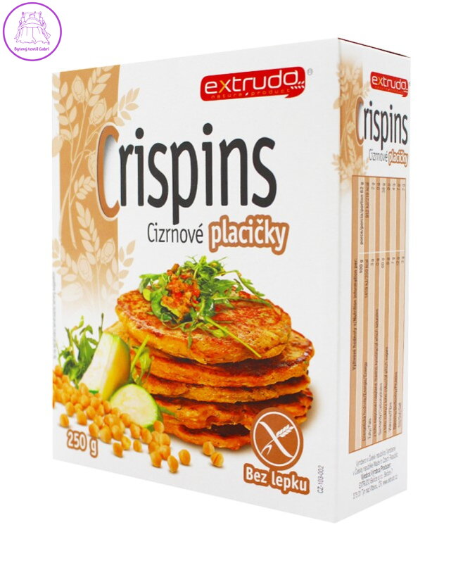 Cizrnové PLACIČKY 250g Extrudo 2697