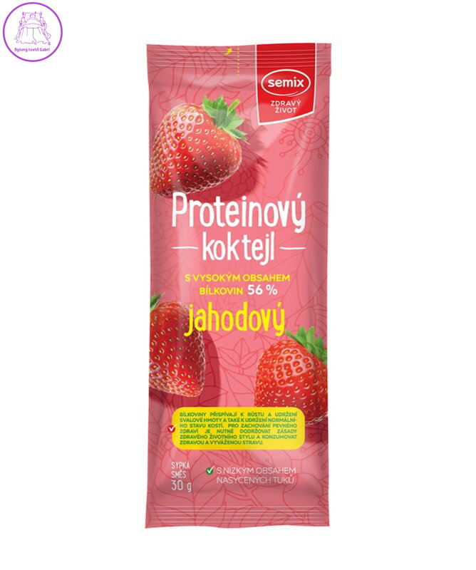 Proteinový koktejl JAHODA 30g Semix 2521