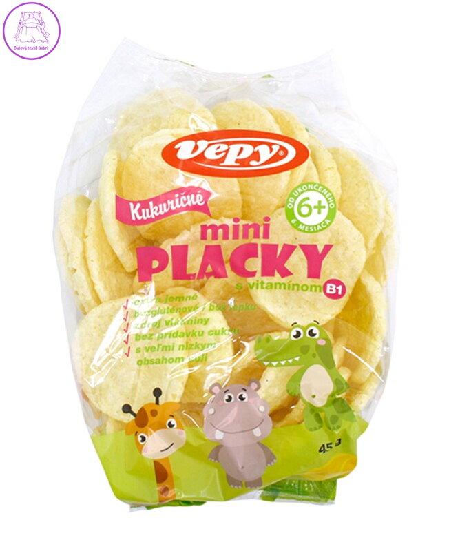 Kukuřičné placky MINI 45g Vepy 1208