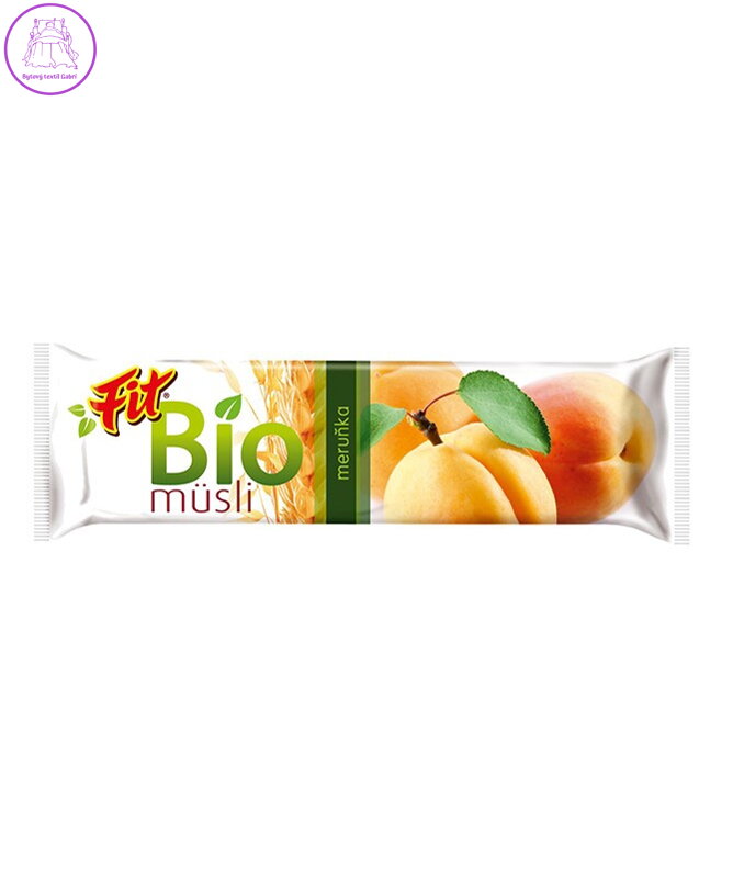 FIT Bio tyčinka musli meruňka 30g   1053