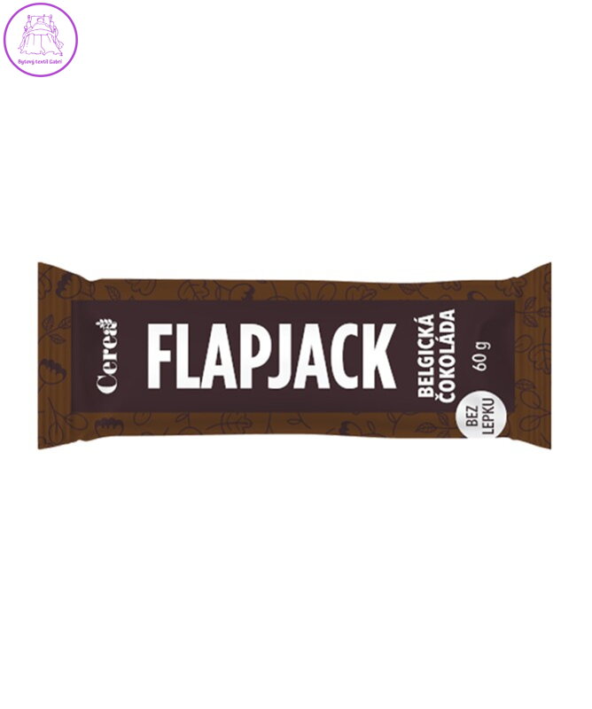 Flapjack  BELGICKÁ ČOKOLÁDA 60g Cereabar 255