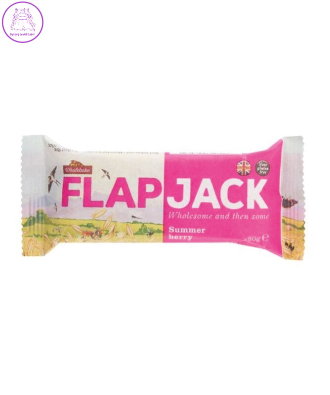 Flapjack oves. malina,jahoda 80g BRYNMOR 2722