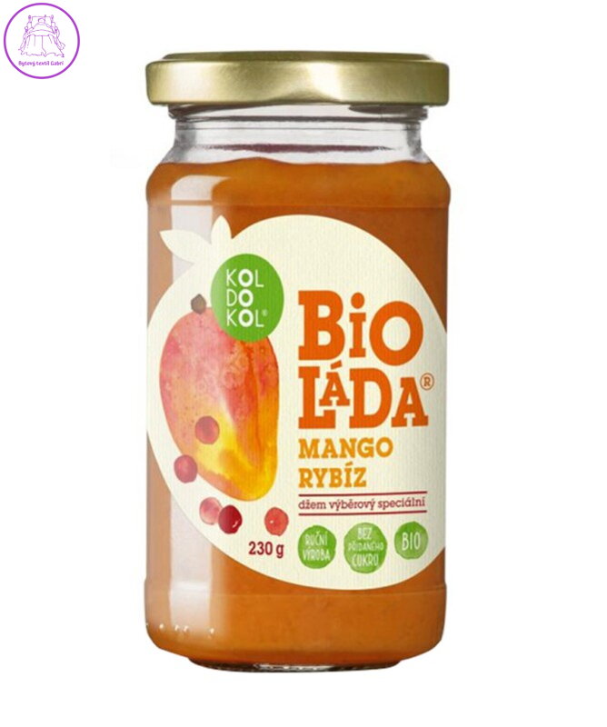 Bioláda mango a rybíz 230g Koldokol 4804