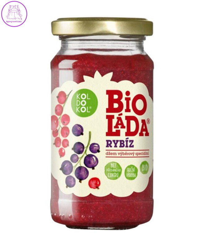 Bioláda rybíz 230g Koldokol 4805