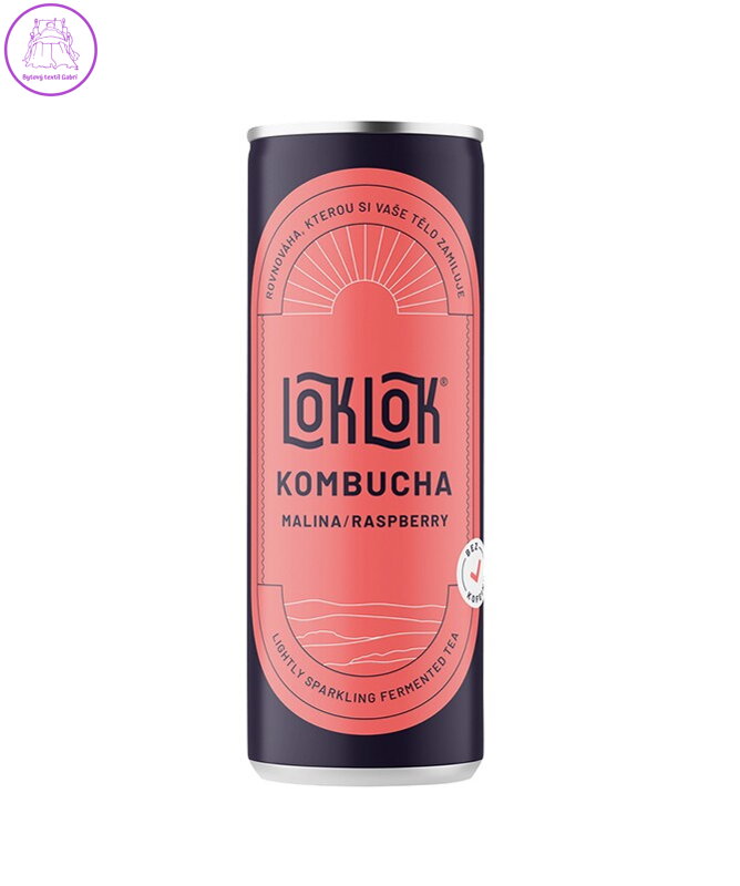 Kombucha Malina 500ml Loklok 4826 Kombucha Malina 500ml Loklok 4826