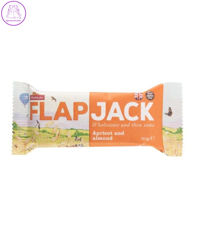 Flapjack oves. meruňka,mandle 80g BRYNMOR 2723