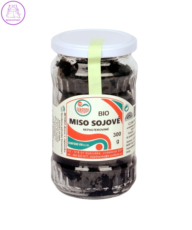 Miso sojové (hatcho) BIO 300g Sunfood 4836