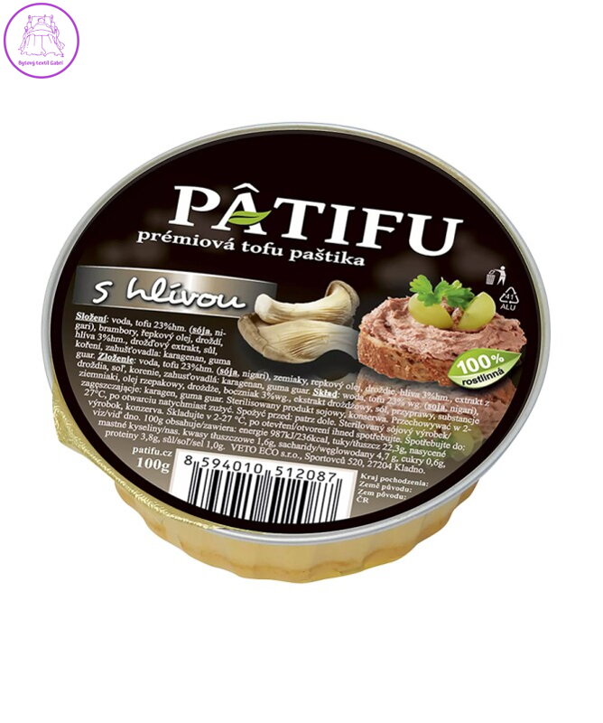 Patifu s hlívou 100g Veto 4872 Patifu s hlívou 100g Veto 4872