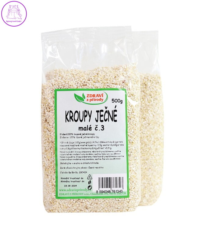 Kroupy ječné malé č.3 500g ZP NOVINKA 3732