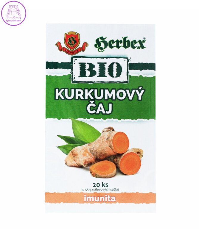 Kurkumový čaj BIO 20x1,5g 3810 Kurkumový čaj BIO 20x1,5g 3810