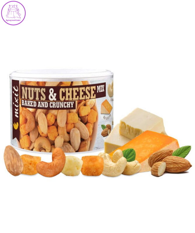 Mixit Mix pražených ořechů a křupavých sýrů 120g 4937