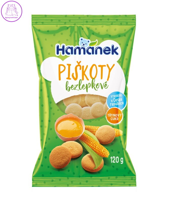 Piškoty bezlepkové 120g Kávoviny 2434