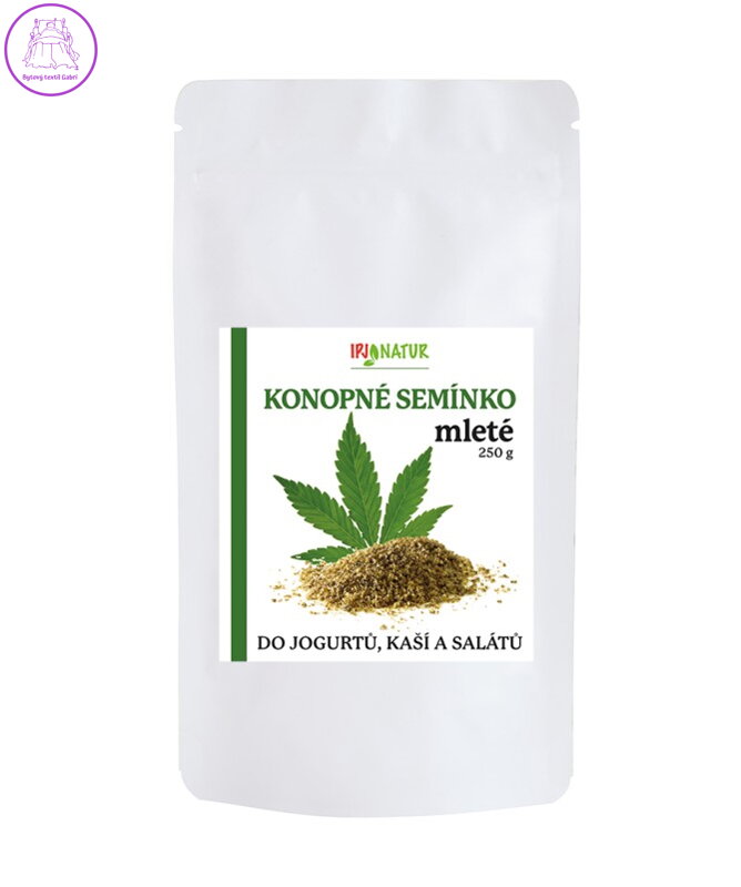 Konopné semínko mleté 250g IPJ NATUR. 4983