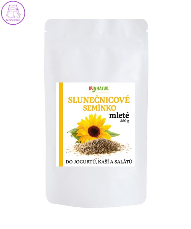 Slunečnicové semínko mleté 250g IPJ NATUR. 4986