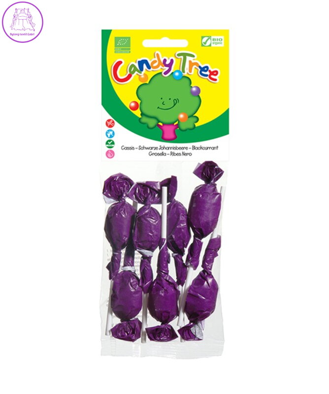 Lízátka BZL s příchutí černý rybíz 7x 10g CANDY TREE, NOVINKA 5051