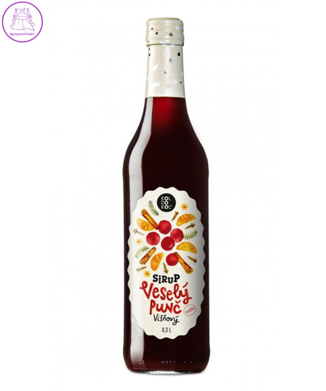 Veselý punč višňový - sirup 500ml Koldokol 5152