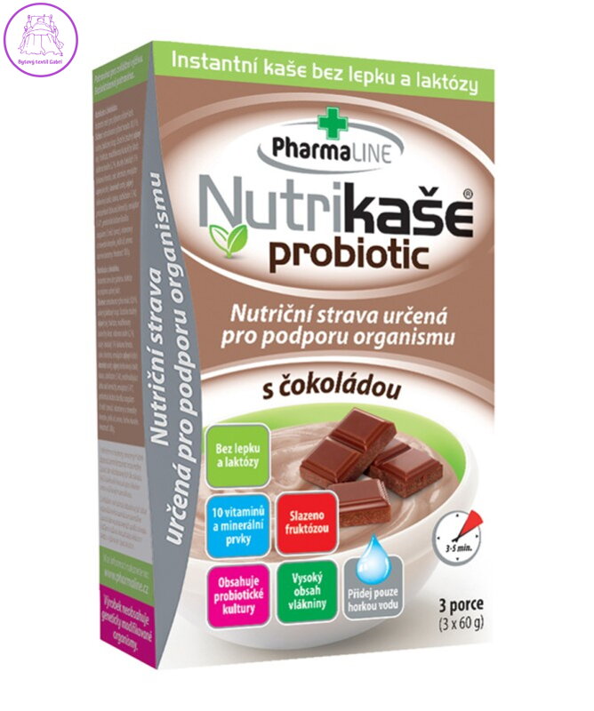 Nutrikaše čokoláda 3x60g Mogador 2800