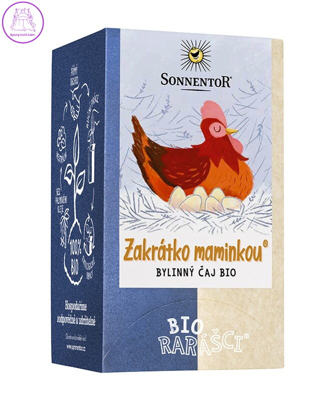 Zakrátko maminkou BIO 18x1,2g Sonnentor NOVINKA 5245 Zakrátko maminkou BIO 18x1,2g Sonnentor NOVINKA 5245
