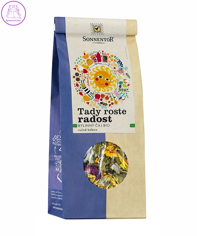 Tady roste radost BIO 50g Sonnentor NOVINKA 5238 Tady roste radost BIO 50g Sonnentor NOVINKA 5238