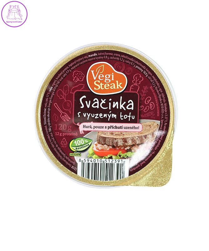 Svačinka s vyuzeným tofu 120g Veto 5257 Svačinka s vyuzeným tofu 120g Veto 5257