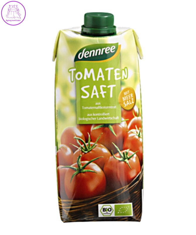 Rajčatová šťáva BIO 500ml Dennree NOVINKA 5279