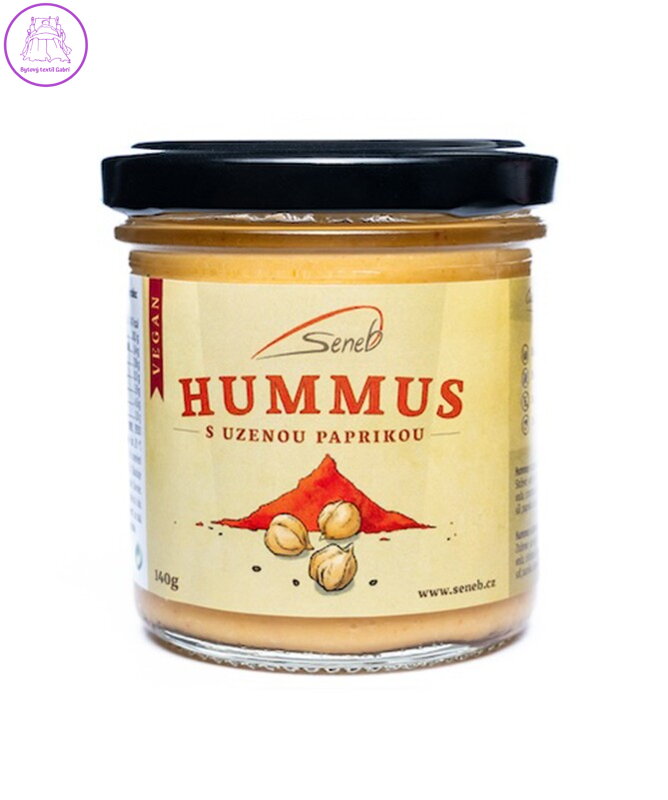 Hummus s uzenou paprikou 140g Seneb NOVINKA 5368