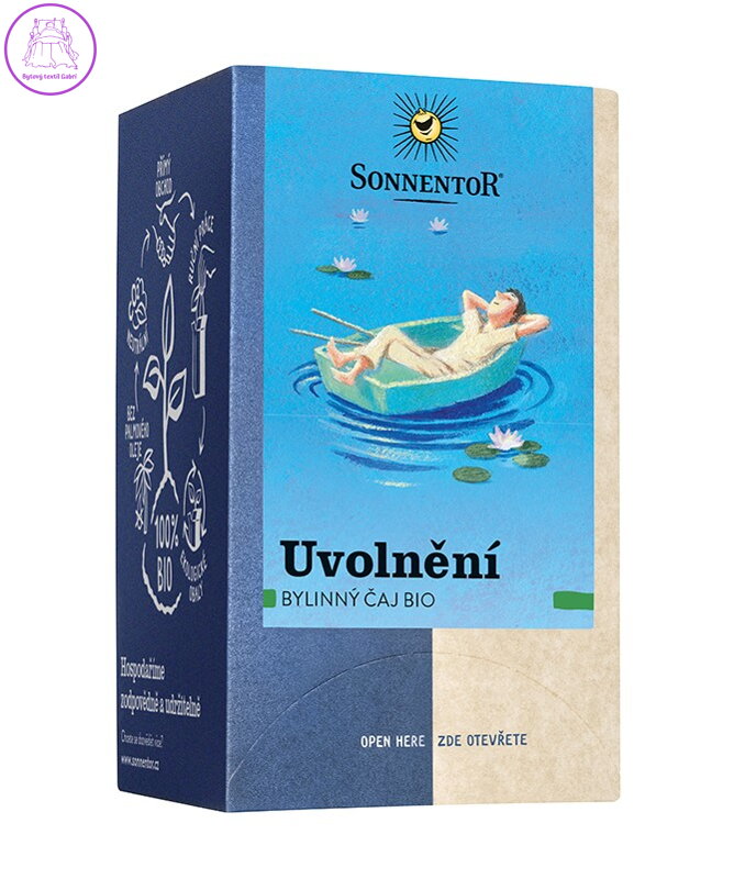 Uvolnění čaj BIO 18x1,5g Sonnentor 5315 Uvolnění čaj BIO 18x1,5g Sonnentor 5315