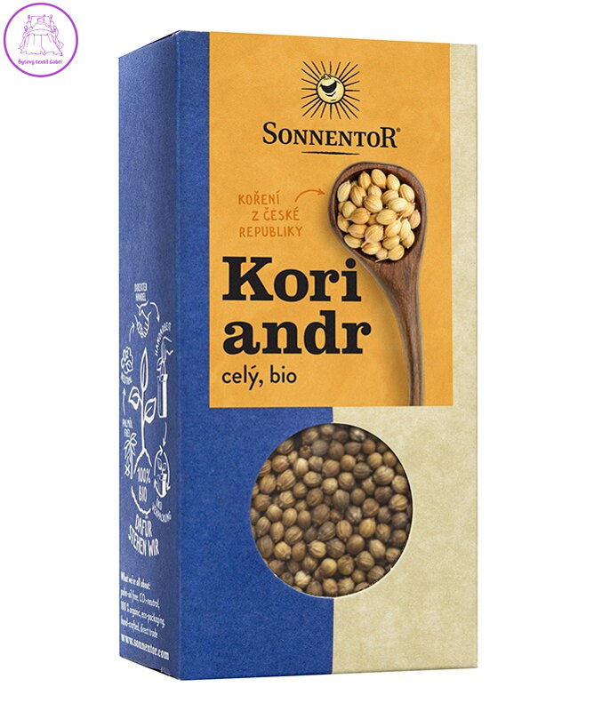 Koriandr celý BIO 35g Sonnentor NOVINKA 5340