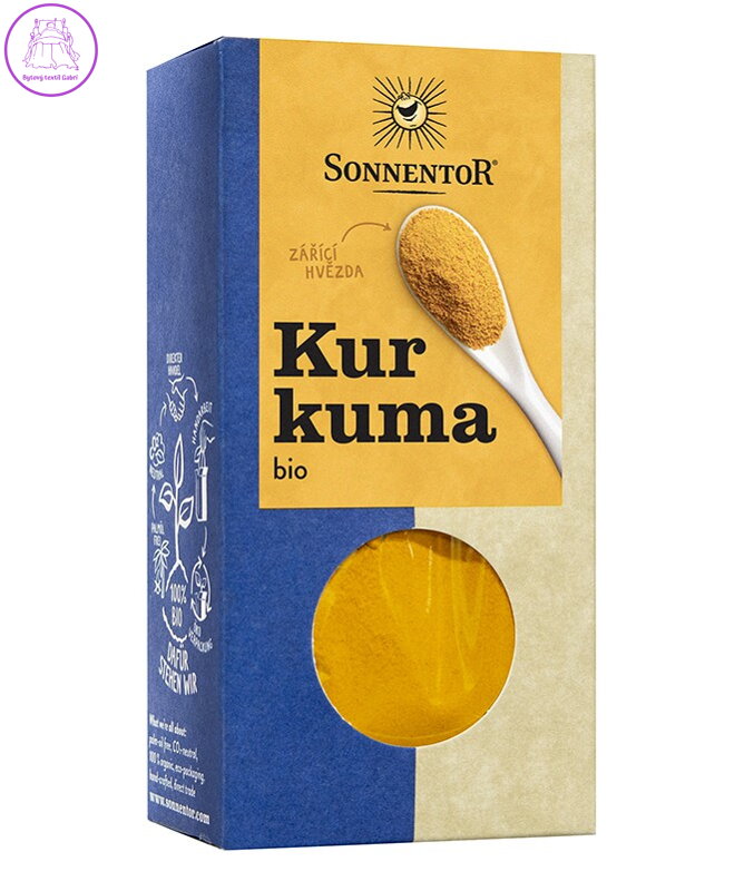 Kurkuma mletá BIO 40g Sonnentor NOVINKA 5345 Kurkuma mletá BIO 40g Sonnentor NOVINKA 5345