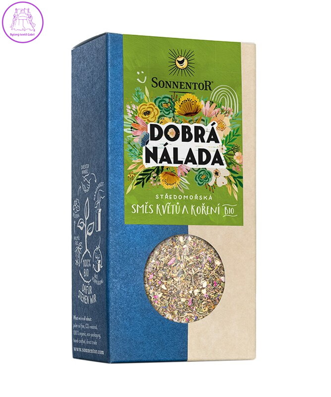 Dobrá nálada směs květů a koření BIO 25g Sonnentor NOVINKA 5331
