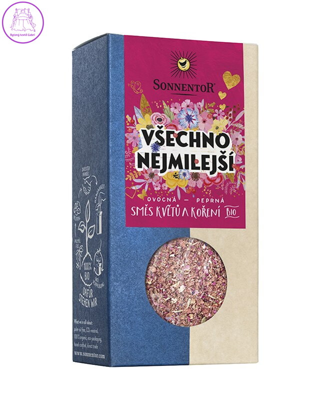 Všechno nejmilejší směs květů a koření BIO 40g Sonnentor NOVINKA 5363