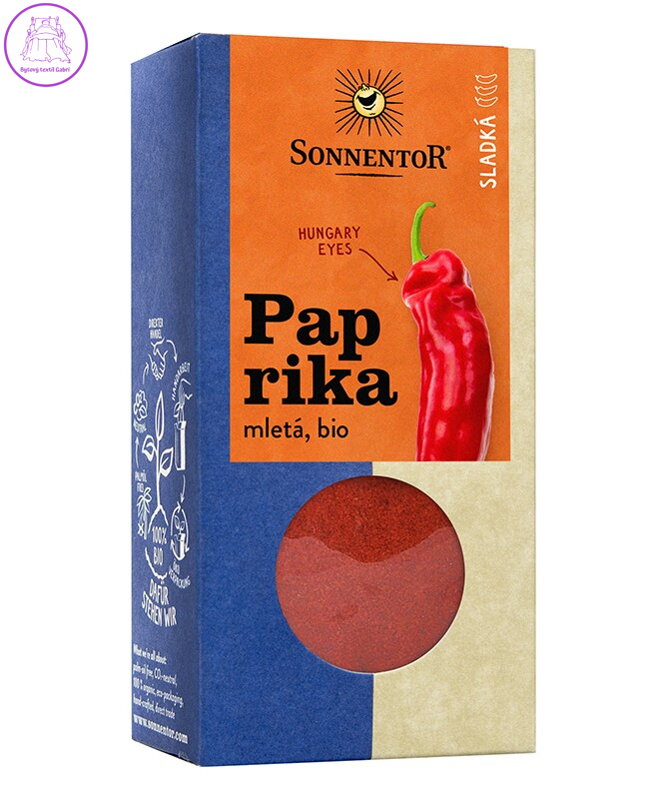Paprika sladká BIO 50g Sonnentor NOVINKA 5351