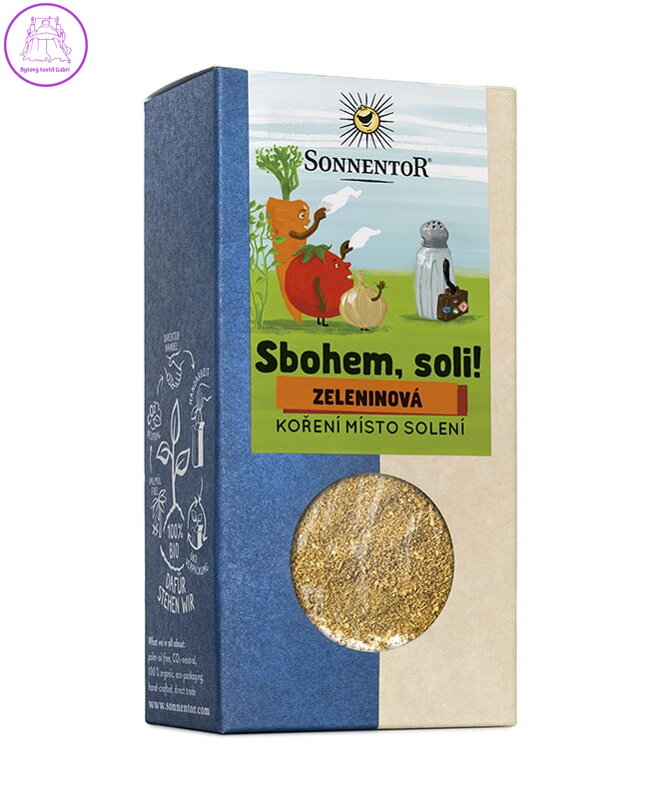 Sbohem soli zeleninová BIO 55g Sonnentor NOVINKA 5357