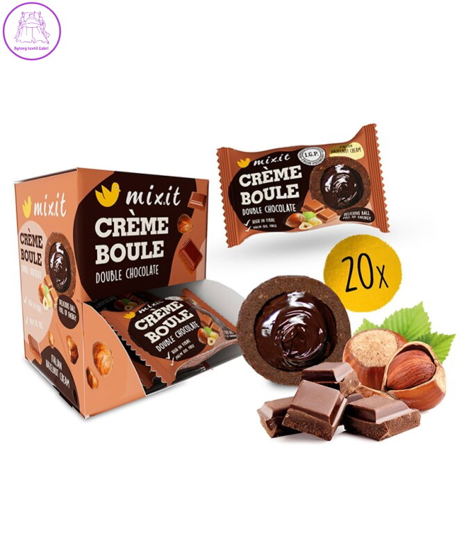 Creme boule double chocolate 20ks Mixit NOVINKA 5423
