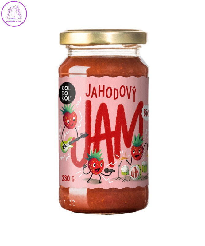 Džem jahodový Jam 230g Koldokol NOVINKA 5436 Džem jahodový Jam 230g Koldokol NOVINKA 5436