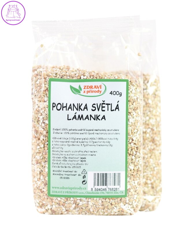 Pohanka lámanka 400g ZP Evropa NOVINKA 5375