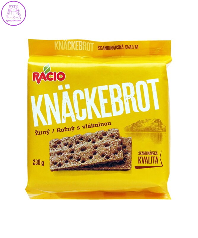Racio Knackebrot s vlákninou 250g Racio 2666
