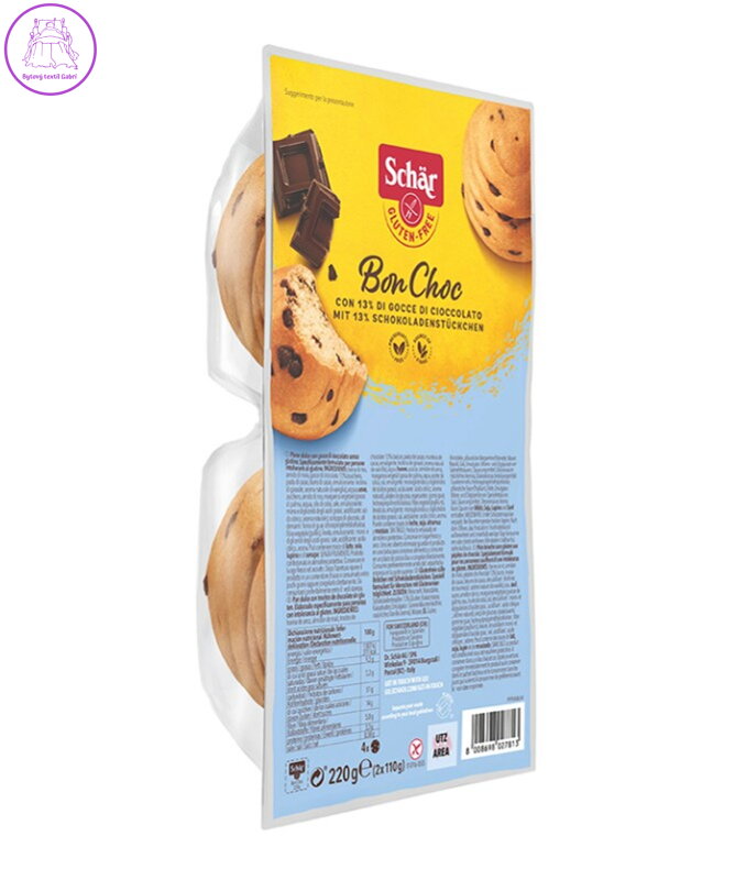 Bon choc  220g Schar slad. rohlík 3010