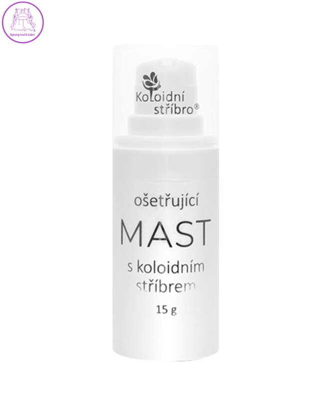 Koloidní stříbro ošetřující mast 15g  5174