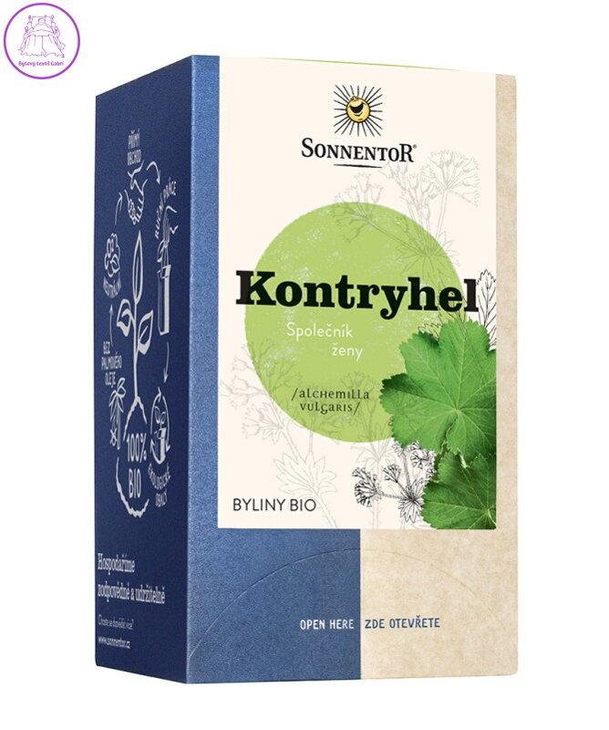 Kontryhel BIO 18x1,2g Sonnentor NOVINKA 5604