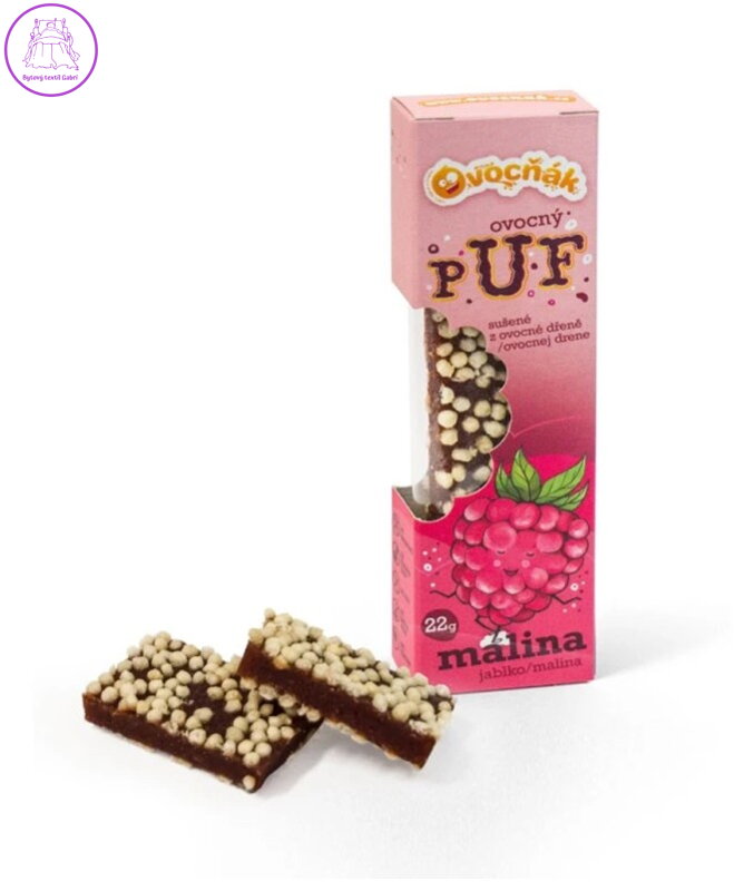 Ovocný PUF malina 22g Ovocňák 5581 Ovocný PUF malina 22g Ovocňák 5581