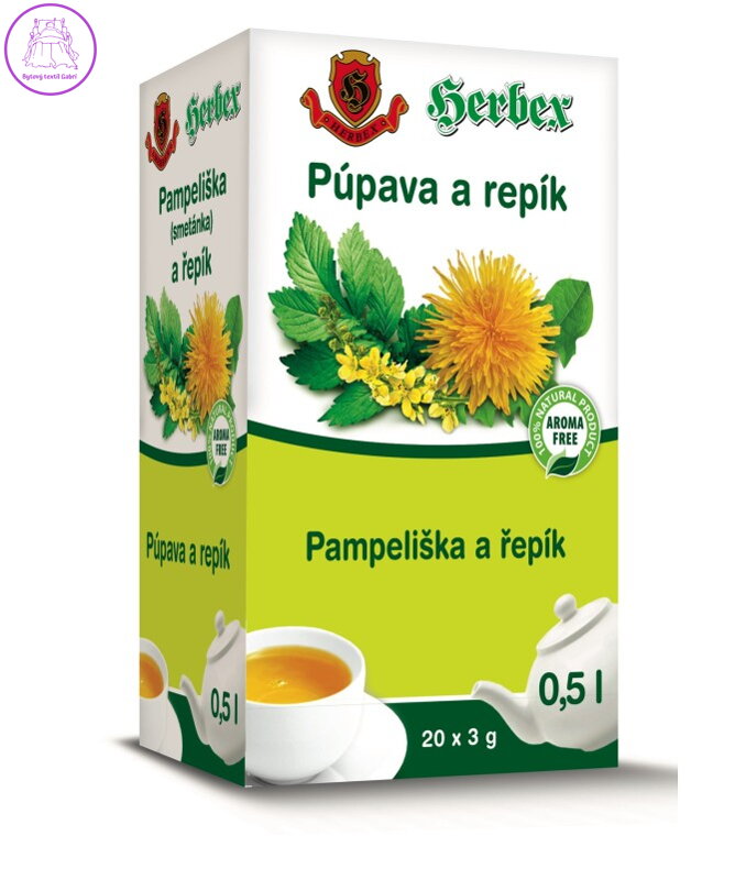 Pampeliška a řepík 20x3g 3141